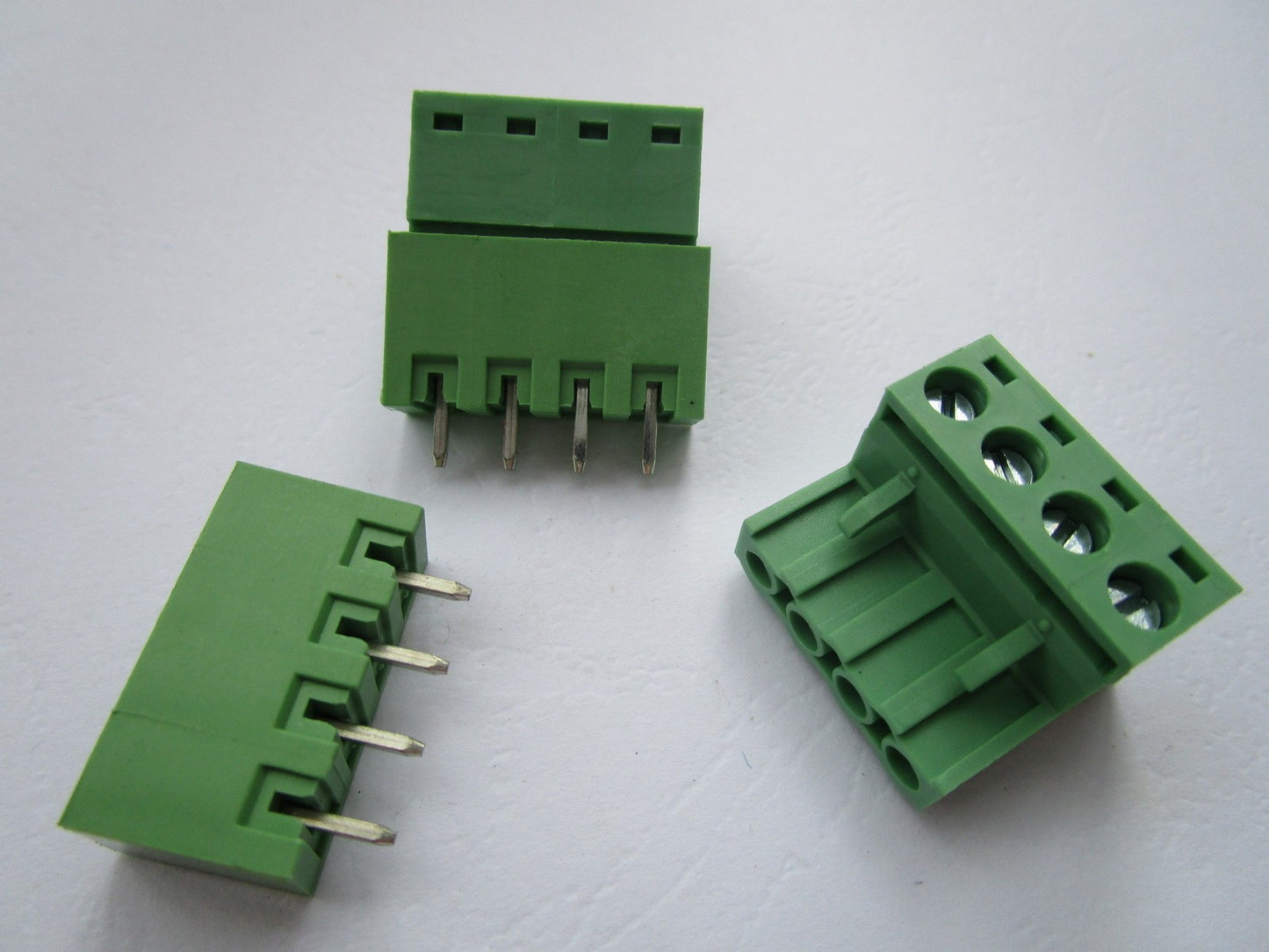 30 pcs Close Straight 4pin 5.08mm Screw Terminal Block Connector Pluggbale Type