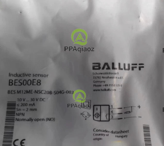 1Pcs  BALLUFF BES M12ME-NSC20B-S04G-003（BES00E8）sensor Fast delivery