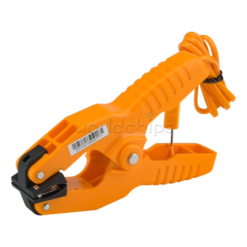HT-05 Temperature Test Clamp Lead Clip K-Type Probe Thermocouple Pipe Clamp US