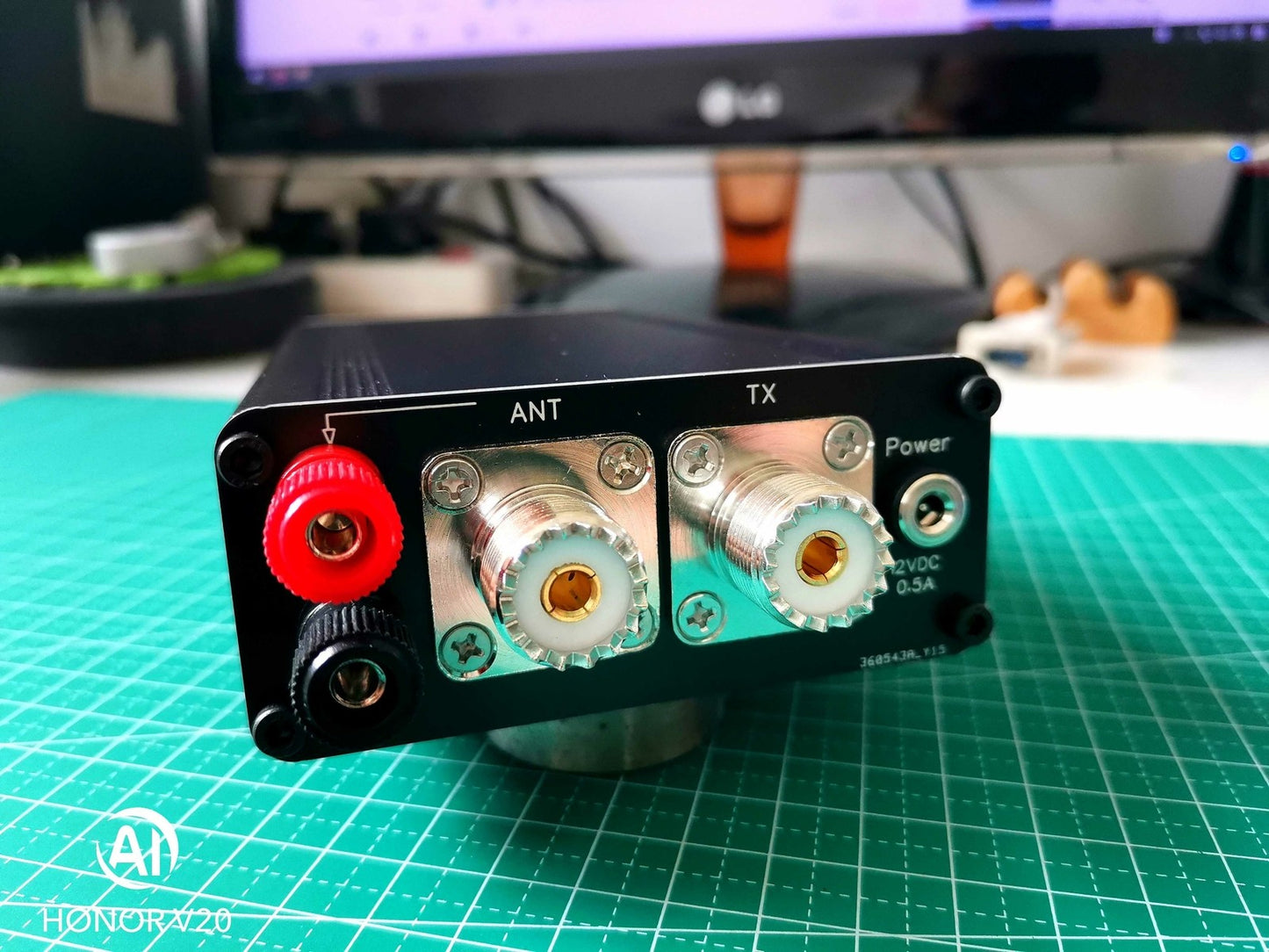 Assembled V3.1 ATU-100 1.8-50MHz ATU-100mini Automatic Antenna Tuner by N7DDC