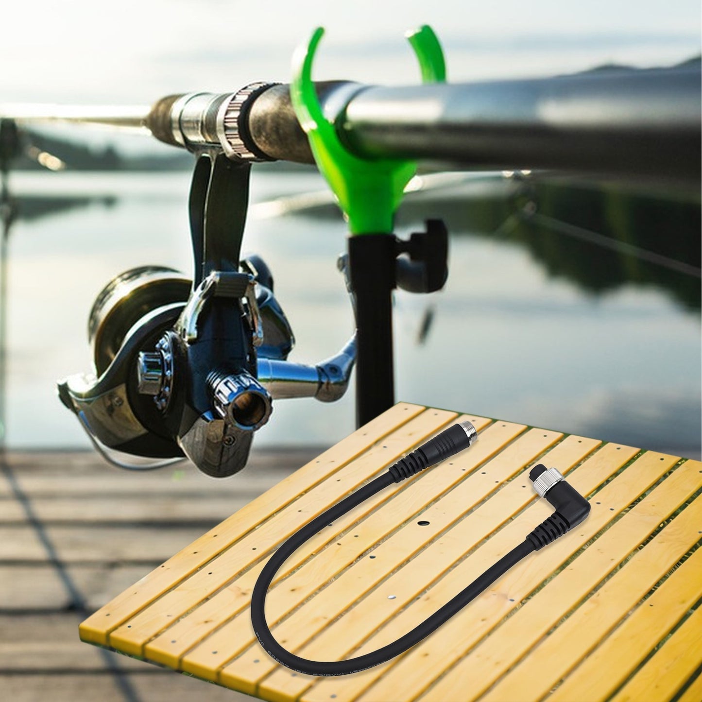 Sustainable PVC Insulated Electric Fishing Reel Battery Connection Wire