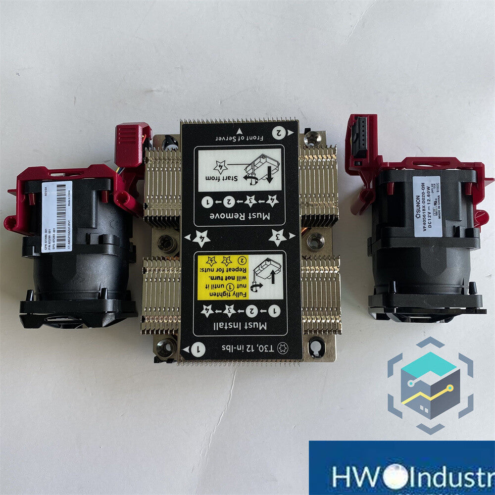 1/piece  HP 360 DL360 G10 Cooling Kit Radiator 872452-001 + Fan 875283-001