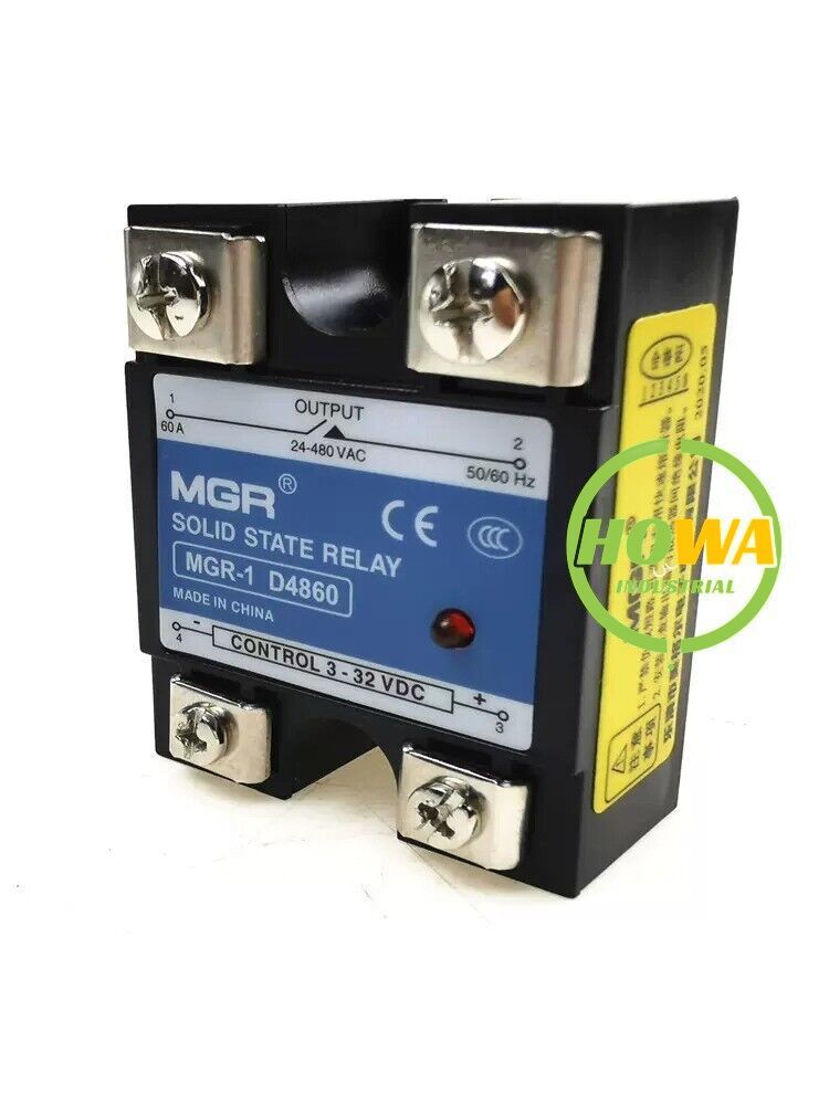 MGR Solid State Relay MGR-1 D4860 D4875 D4880 D4890 D48100 D48120 D48150 1/piece
