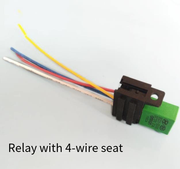 2Pcs   Hyundai KIA Power Horn Relay 95224-2D000 12V 20A with Base