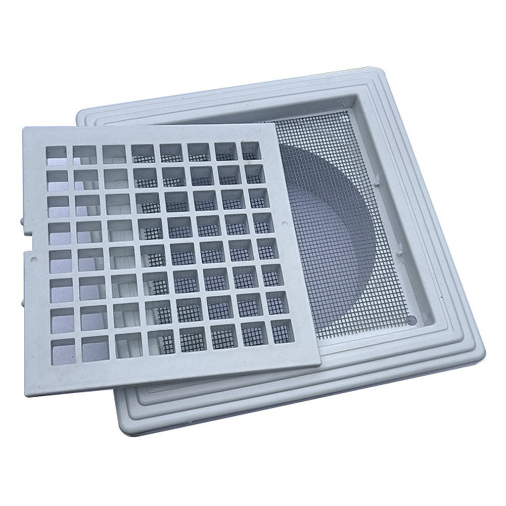 Plastic Air Vent 100150 Grille with Vermin Proof Mesh for Wall and Ceiling Use