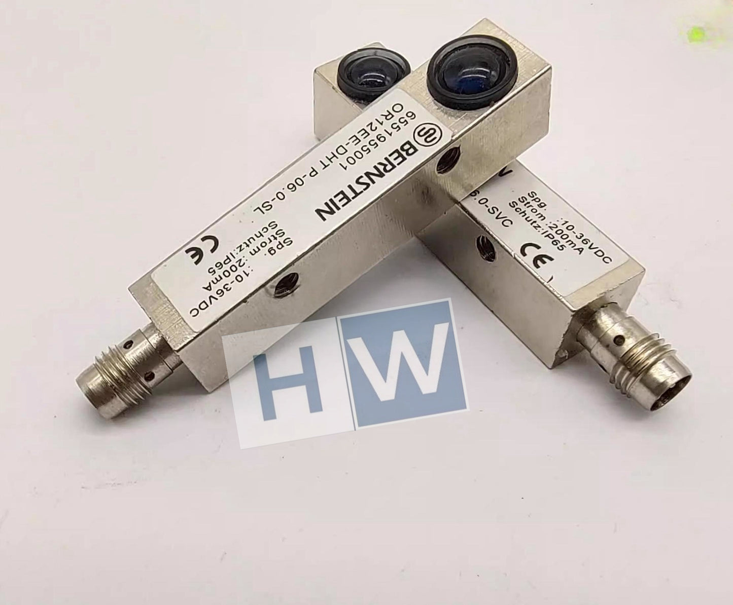 1PC BERNSTEIN OR12EE-DHTP-06.0-SL + OR12SE-DOOS-06.0-SVC Photoelectric Sensor