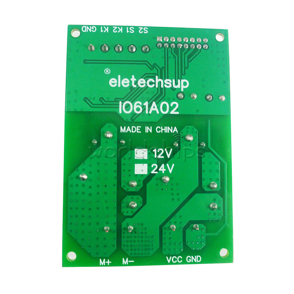 30A DC 12V/24V Motor Controller Relay Module Forward Reverse Control Board