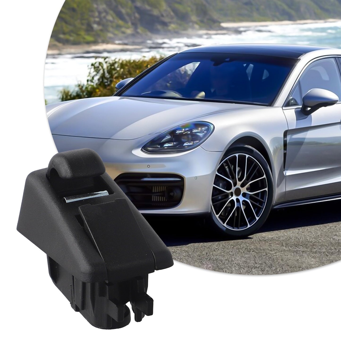 High Performance Gray Sun Visor Retainer for All For Panamera Vehicles
