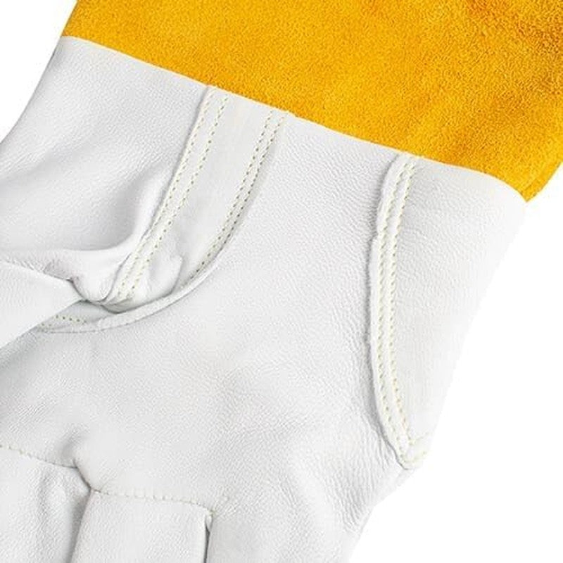 Tillman 1338 Top Grain Goatskin TIG Glove with Glide Patch Large White