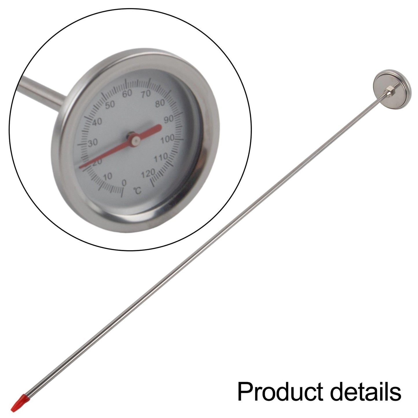 Compost Thermometer With 19 7 Inch Probe For Accurate Soil Temperature