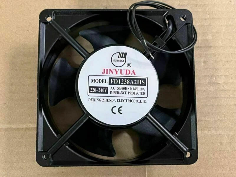 1x Cooling Fan FD1238A2HS AC220-240V 0.14 / 0.10A 120 * 120 * 38