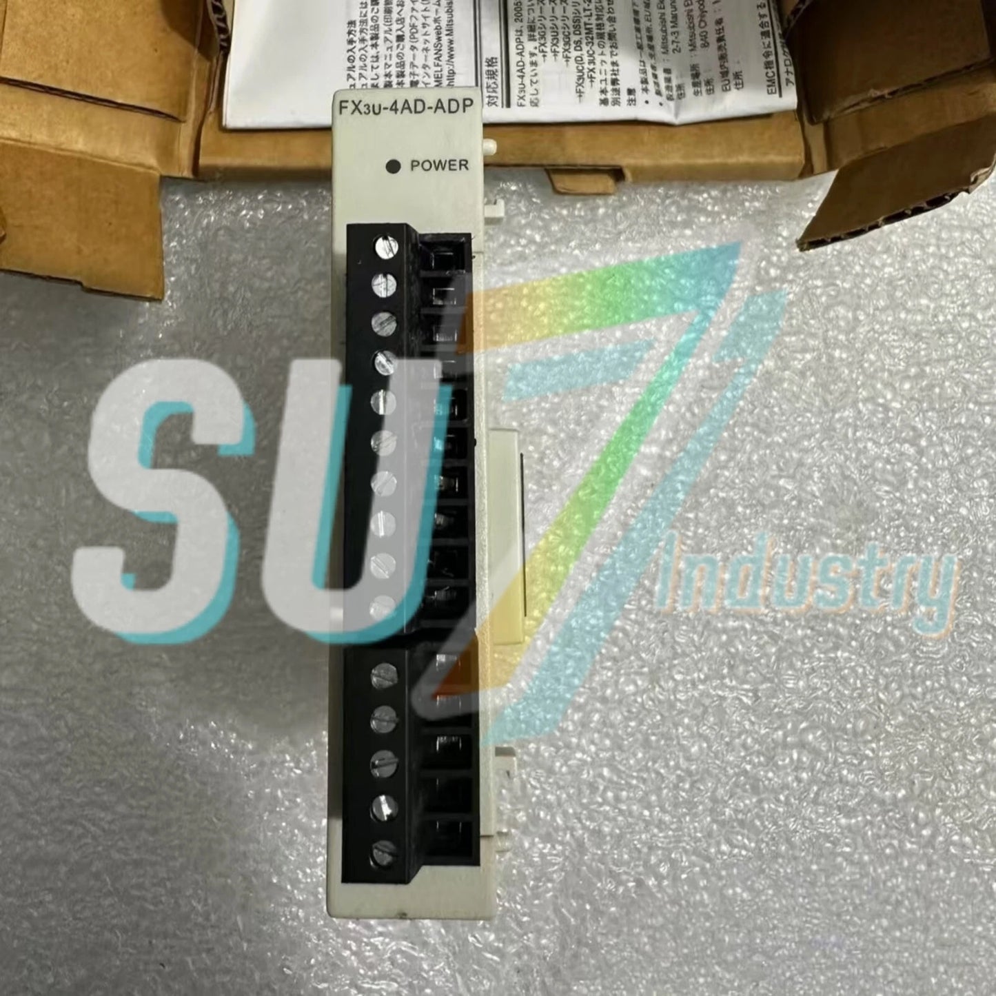 Mitsubishi FX3U-4AD-ADP PLC Module FX3U4ADADP# 1pcs