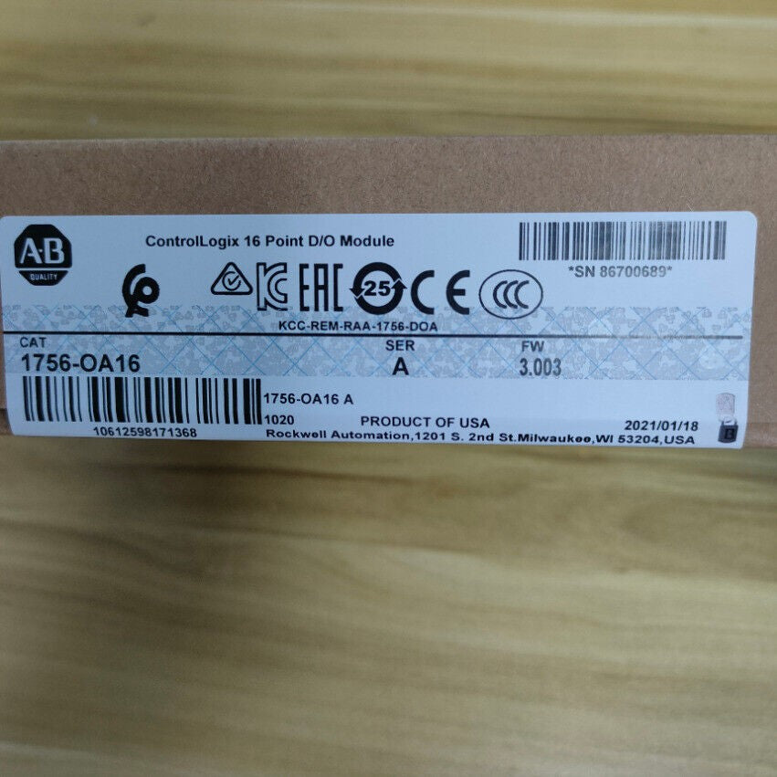 1756-OA16 SER A ControlLogix 16 Point D/O Module 1756OA16  Factory Sealed