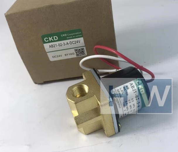 1Pc  Pneumatic Solenoid Valve AB21-02-3-A-DC24V