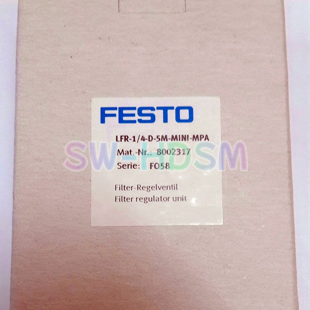 1PCS   FESTO LFR-1/4-D-5M-MINI-MPA 8002317 Regulator Freight Free