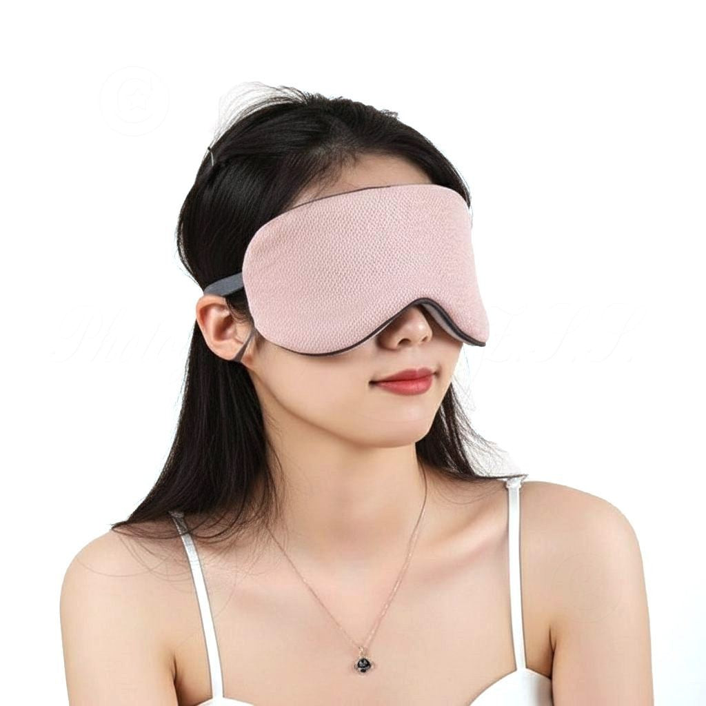 Chinese Ins Style Eye Mask Won't Mess Up Your Hairstyle with Glass Butterfly