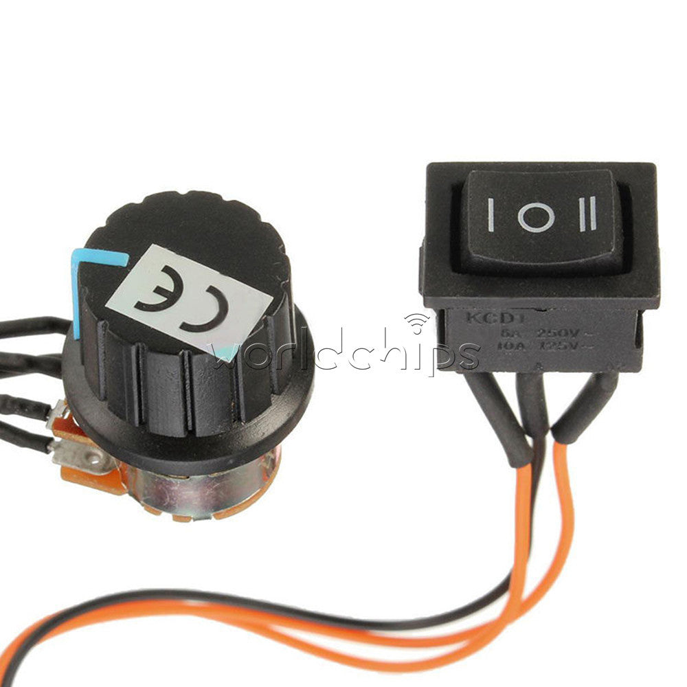 40A 10-50V PWM DC Motor Speed Control Controller CW CCW Reversible Pulse Driver