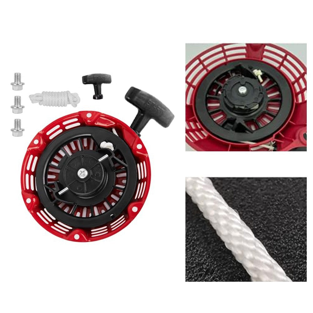 The Recoil Starter for Honda For GX140 For GX200 Engines with Installation Kit