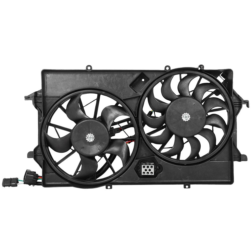 Electric Engine Radiator Cooling Fan Kit For 2005 2006 2007 Ford Focus