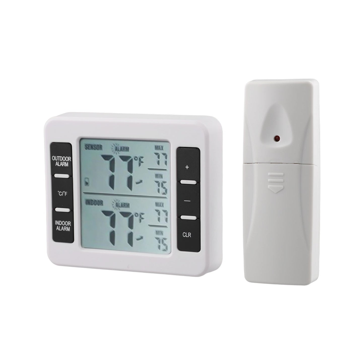 LCD Display Wireless Fridge Thermometer for Precise Temperature Monitoring