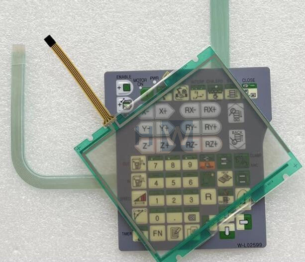 1Pc For OTC Robot FD-V6 V6L FD-B4 B4L Teaching Pendant W-L02140 TouchPad + Film