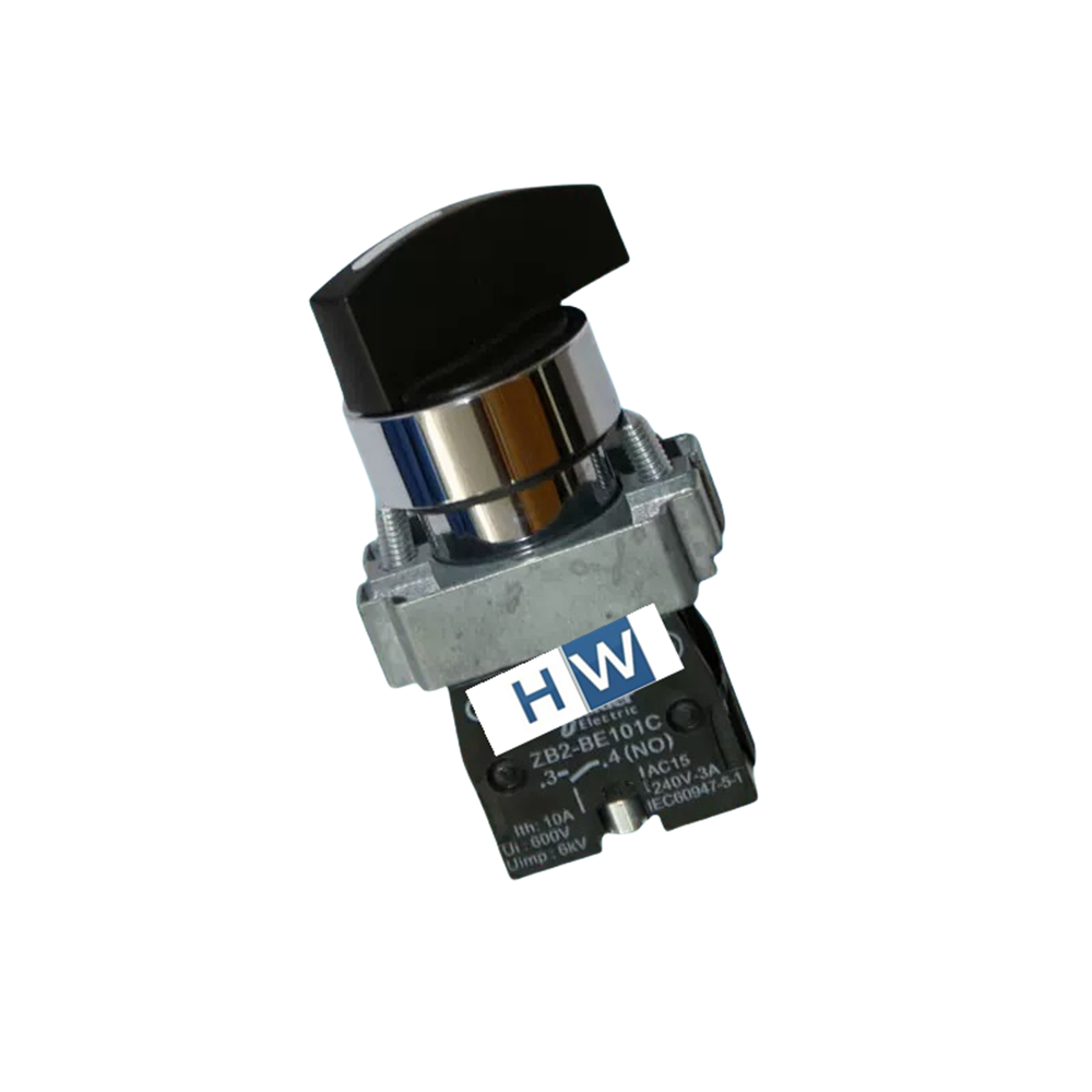 2/Piece XB2-BJ21C XB2BJ21C 1NO Conversion Selection Switch 2-gear Self-locking