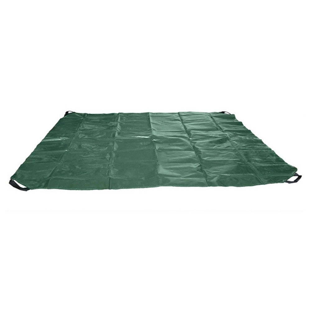 Tear Resistant Outdoor Mat with Four Handy Grip Handles for Ease of Use