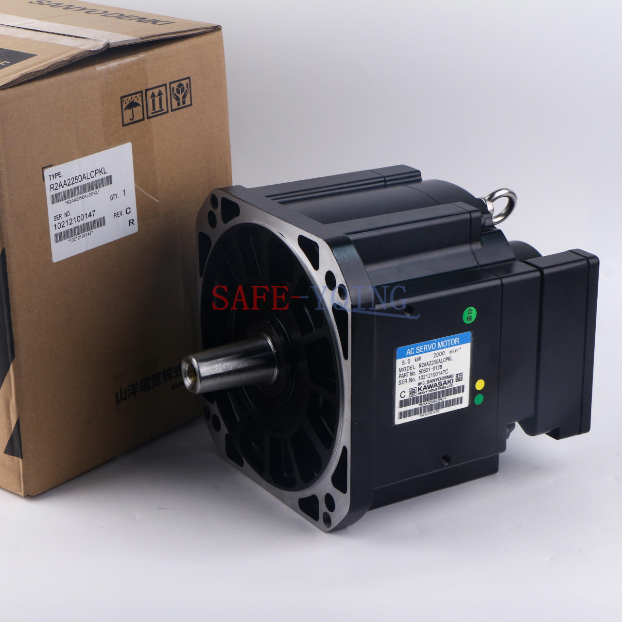 1PC  SANYO DENKI SERVO MOTOR R2AA2250ALCPKL Fast delivery