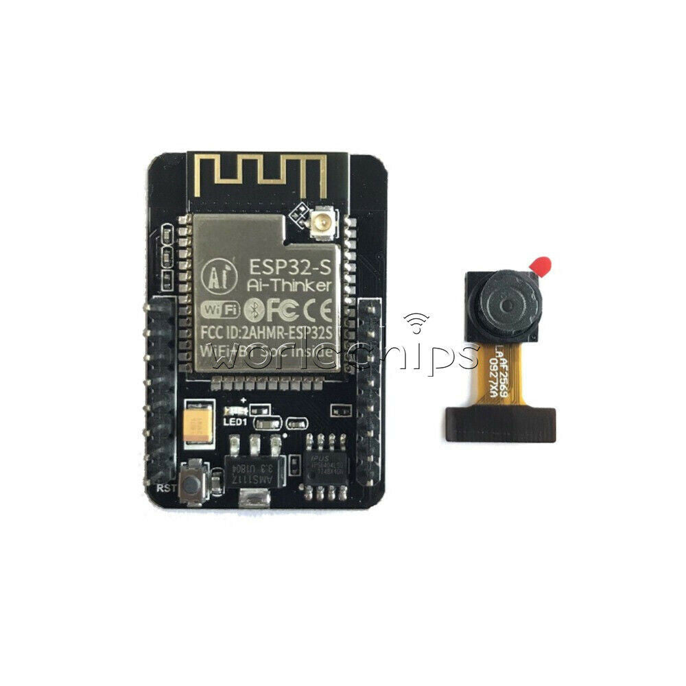 5X 5V ESP32 ESP32-CAM WiFi Bluetooth 32-bit Camera OV2640 2MP Development Module
