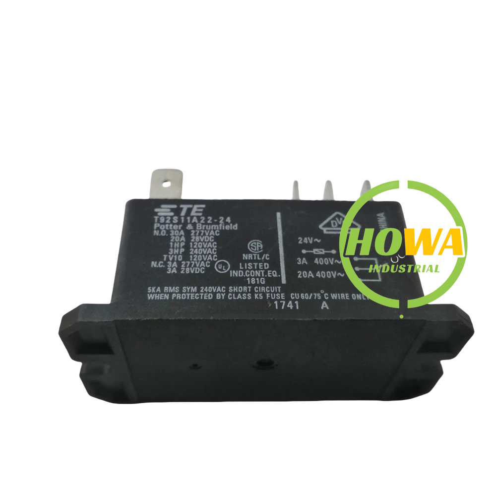 1/piece  T92P11A22-24 24VAC 8-pin TE Automotive Relay 24VDC