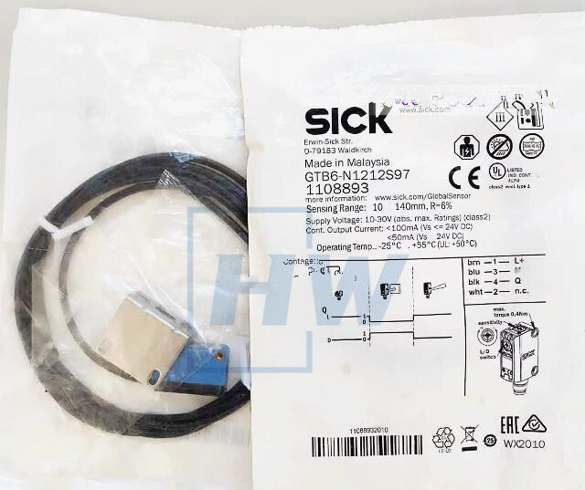 1PC  Specular Reflection Photoelectric Switch Sensor GTB6-N1212S97 1108893