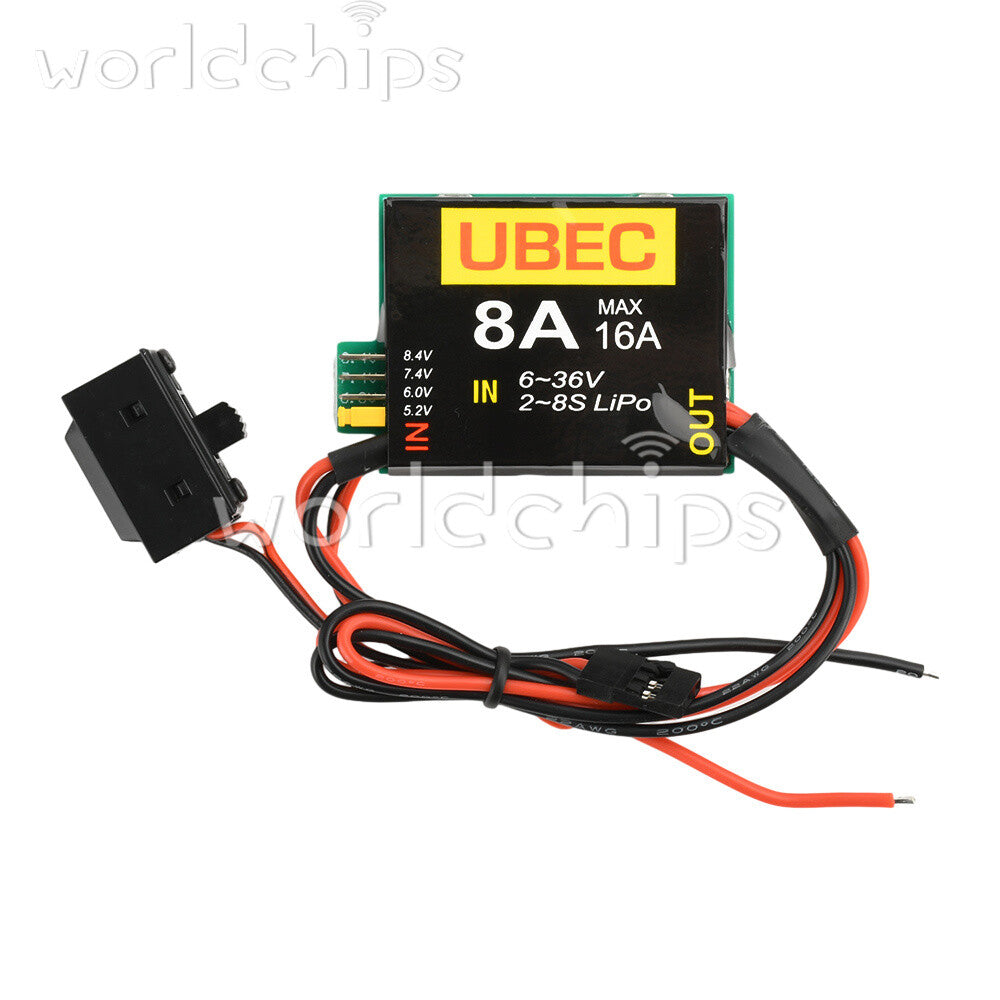 2S-8S 6-36V UBEC-8A BEC & DUAL UBEC Servo Independent Power Supply Module RC Car