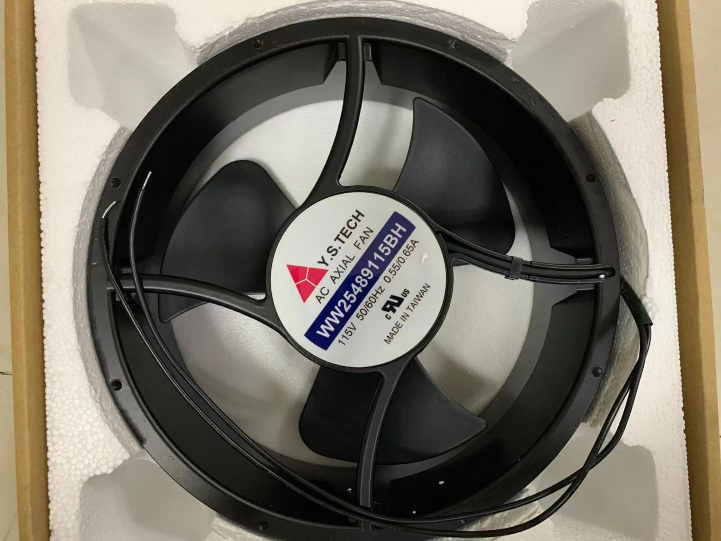 1pc Y.S TECH WW25489115BH 254*254*89 115V 50/60HZ cooling fan