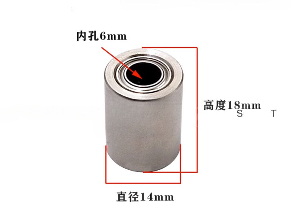 Slow-walking wire upper clamping wheel X269D013G52 Clamping M463 14X18*6mm