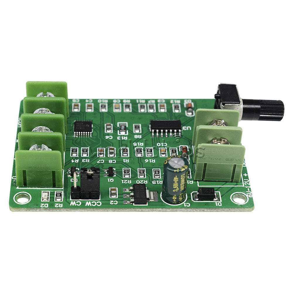 5V-12V DC Brushless Motor Driver Board Controller for 3/4 Wires Hard Drive Motor