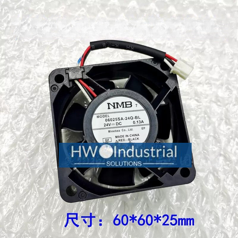 NMB 06025SA-24Q-BL 24V 0.13A  6025 6CM Yaskawa Drive Cooling Fan