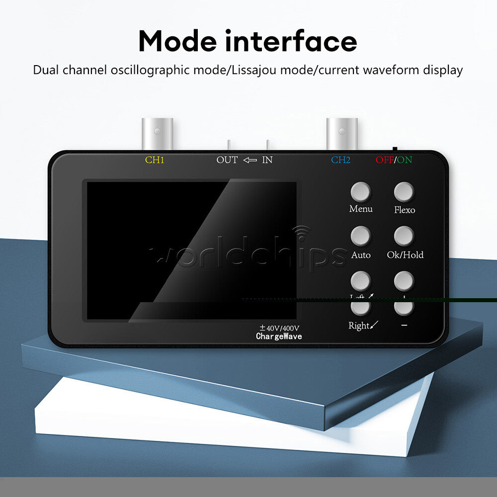 Digital Oscilloscope 10MHz Bandwidth Dual Channel Oscilloscope Signal Generator
