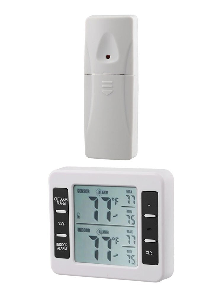 LCD Display Wireless Fridge Thermometer for Precise Temperature Monitoring
