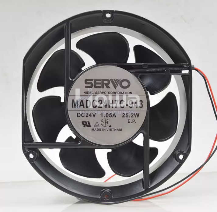 SERVO MADC24H7C-943 24V 1.05A 25.2W 15×17cm inverter fan