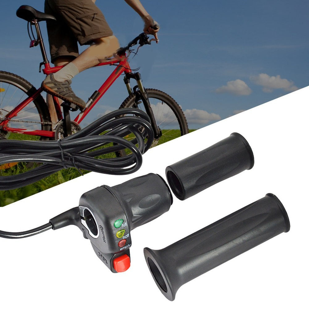 Convenient 1 8m Cable Length Electric Bike Thumb Throttle Fit Handlebar 22 2mm