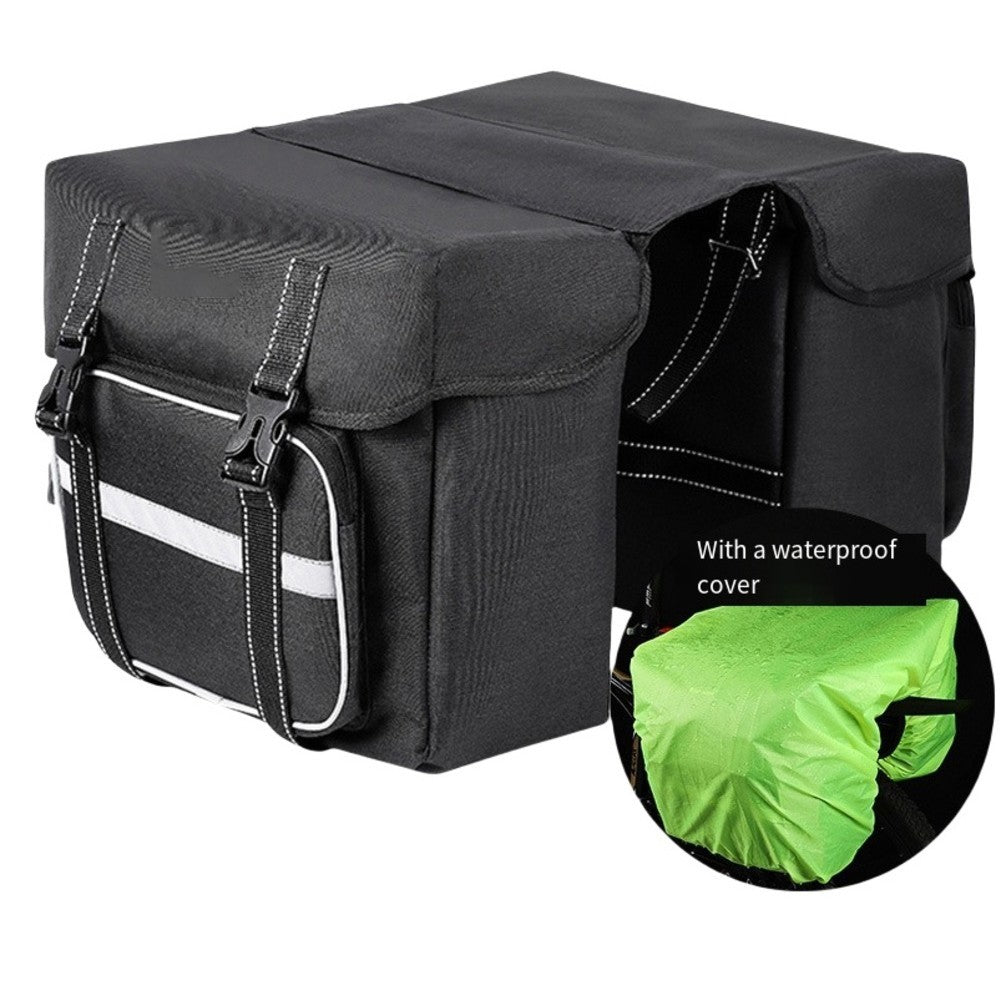 Adjustable Saddle Bags for For ebikes and Bicycles with 300D Polyester Fabric