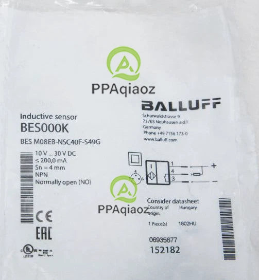 1Pcs  BALLUFF BES M08EB-NSC40F-S49G（BES000K）sensor Fast delivery