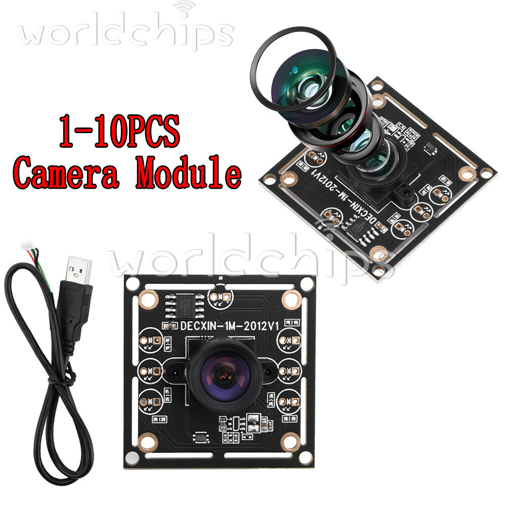 1-10PCS OV9732 30FPS 1MP Camera Module 100° 1280x720 Module For Windows Android