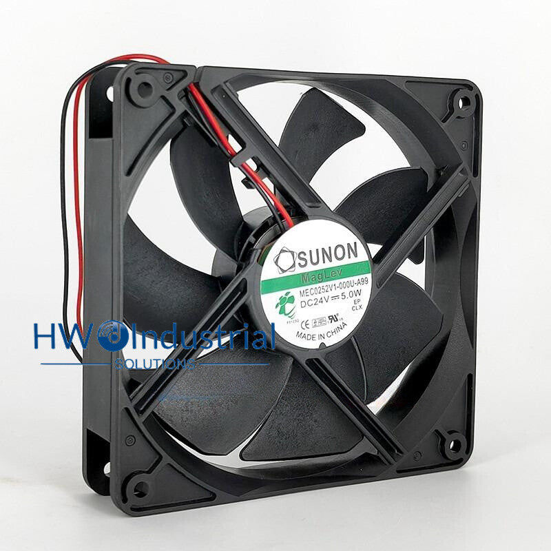 1PC MEC0252V1-000U-A99 12025 24V 5.0W 12CM SUNON Inverter Cooling Fan 2-wire