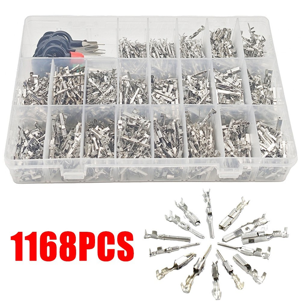 1168PCS Electrical Connectors with Terminal Removal Tool for Automotive Use