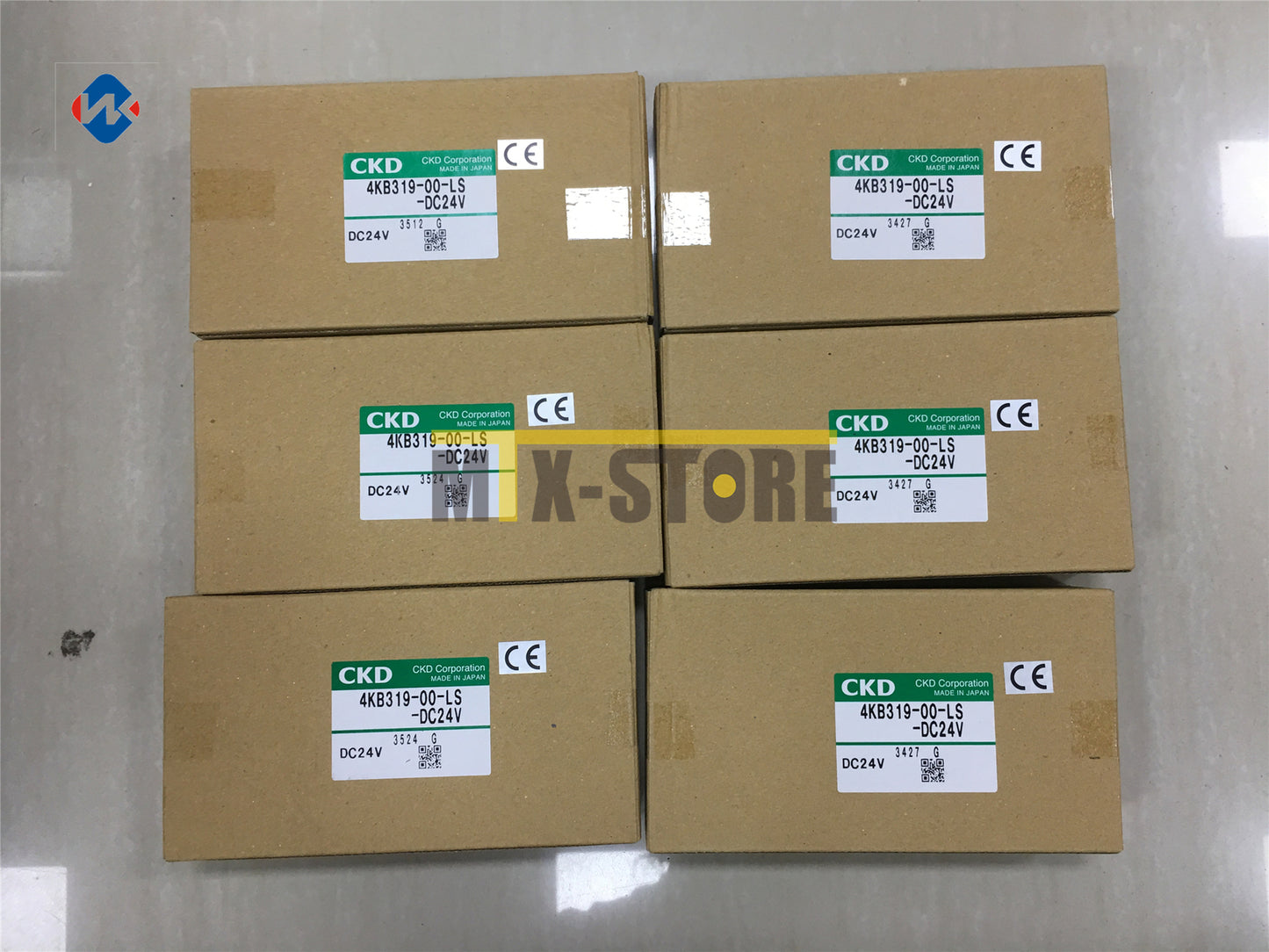 CKD Solenoid Valve 4KB319-00-LS-DC24V 1pcs  4KB319-00-LS DC24V Fast delivery