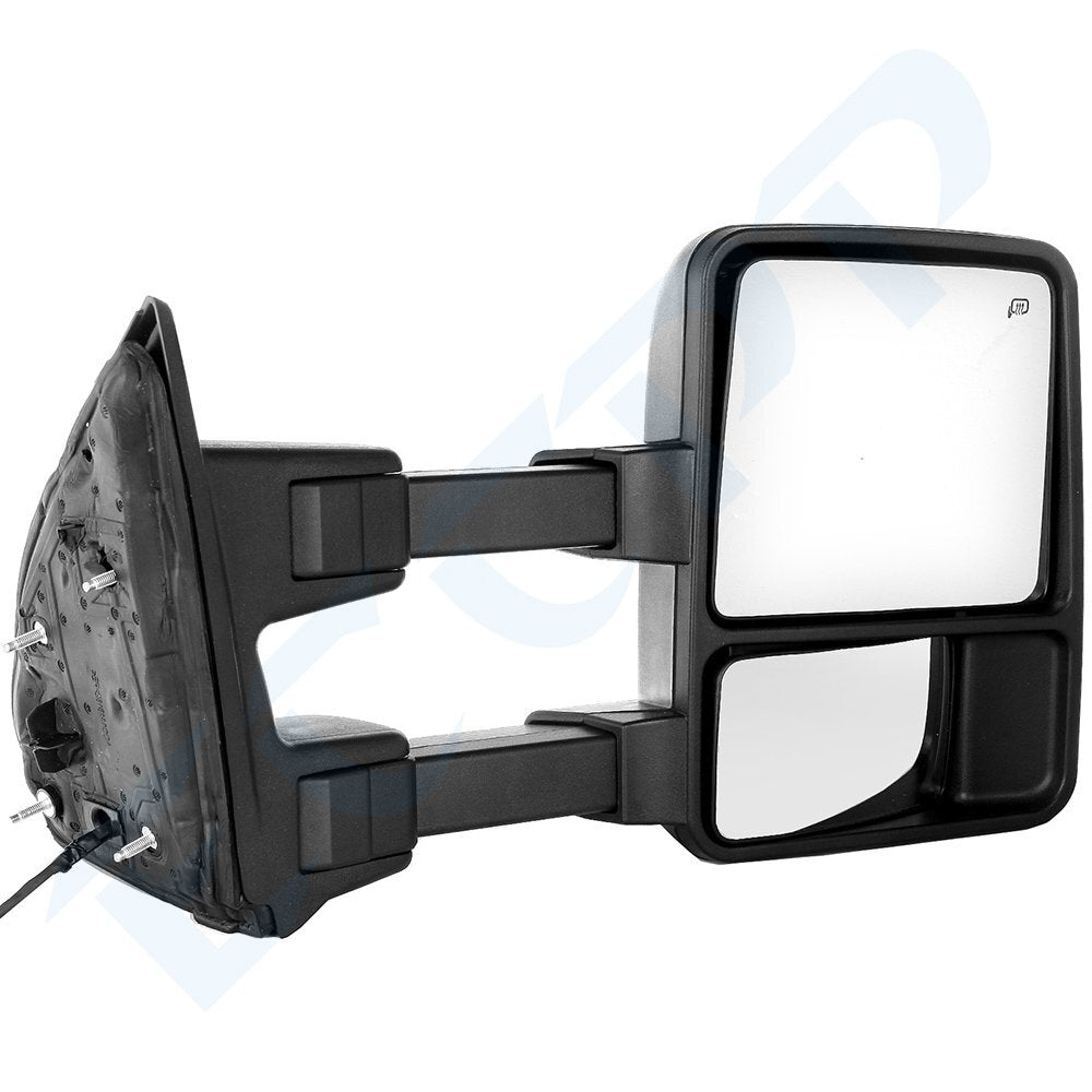 Right Side Power Heated Smoke Signal Tow Mirror For 08-16 Ford F250-F550