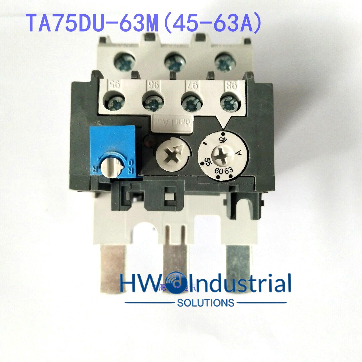 1PC  TA75DU63M TA75DU-63M 45-63A ABB Thermal Overload Protection Relay