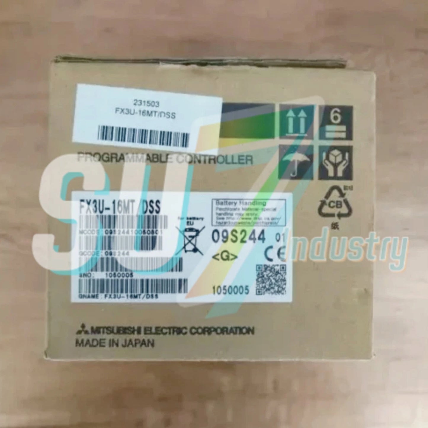 Mitsubishi FX3U-16MT/DSS PLC module FX3U16MTDSS#1pcs
