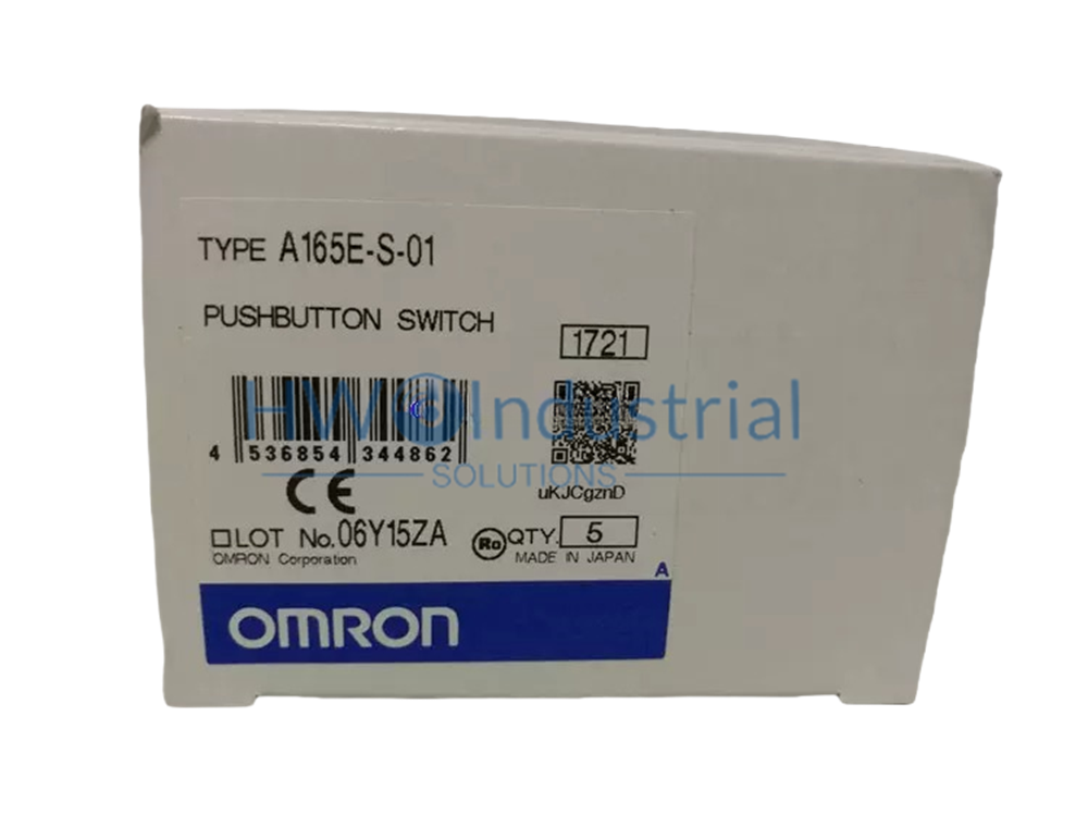 5 Piece/Box  OMRON Emergency Stop Switch A165E-S-01 A165ES01